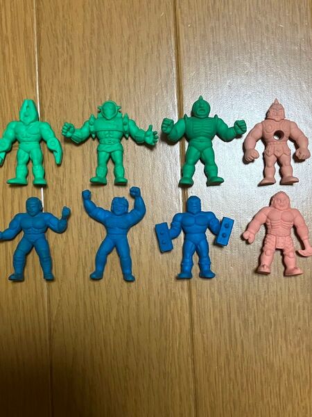 キン消し セット2 消しゴム キン肉マン 当時物 キンケシ