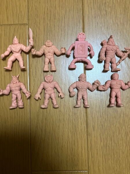 キン消し セット4 消しゴム 当時物 キン肉マン キンケシ