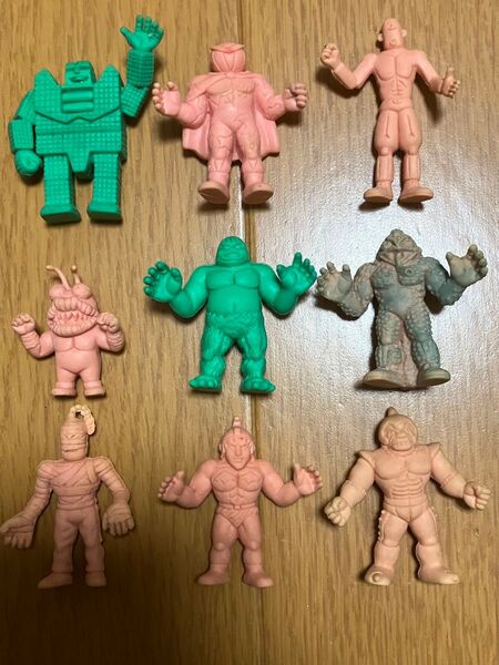 キン消し セット12 当時物 消しゴム キン肉マン キンケシ