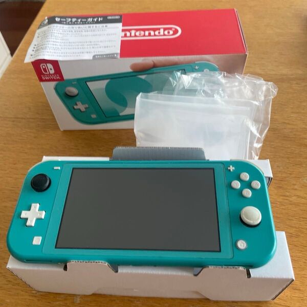 【ジャンク】【付属品追加】Nintendo Switch Lite ターコイズ 本体