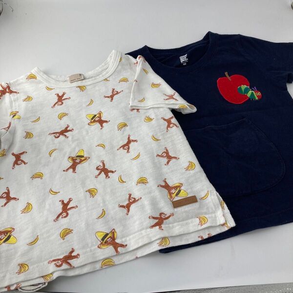 男の子 半袖 Tシャツ 腹ペコあおむし グラニフ petit main 100