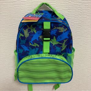 【新品タグ付き】ステファンジョセフ 子供用リュック サメ柄 リュックサック