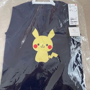 ユニクロ ポケモン モンコレ コラボTシャツ 100cm ネイビー 未使用