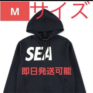 ウィンダンシー Wind and sea パーカー ジップパーカー グレー