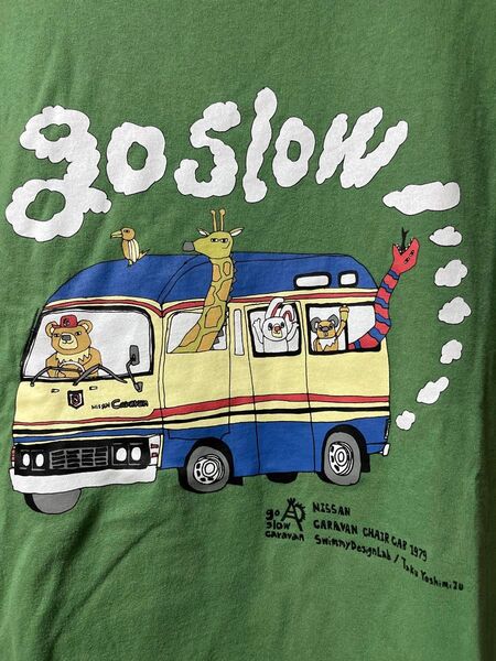 go slow caravan NISSANコラボ Tシャツ 4