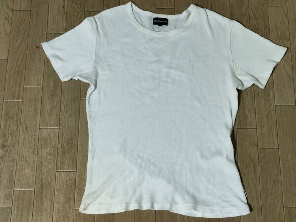 EMPORIO ARMANI ホワイト Tシャツ L