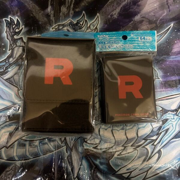 ポケモンカードゲーム ロケット団 デッキシールド スリーブ 新品未使用品