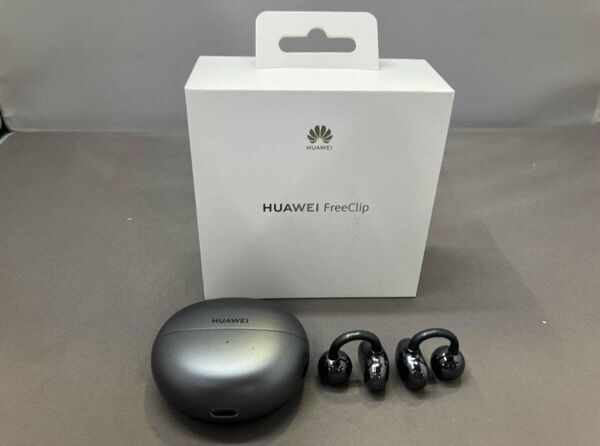 HUAWEI FreeClip ワイヤレスイヤホン ブラック