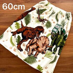 アニア ラップタオル 60cm 恐竜 アニマルアドベンチャー プール スイミング 巻きタオル