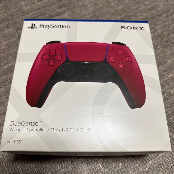 PlayStation5 DualSense ワイヤレスコントローラー CFI-ZCT1J02 (コズミックレッド )