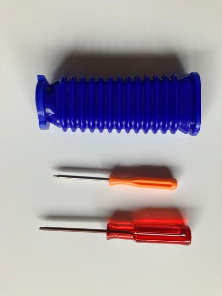 ダイソン掃除機ソフトローラーヘッド用蛇腹ホース 専用ドライバー付き T8 T10 互換品 V6 V7 V8 V10 V11 V15