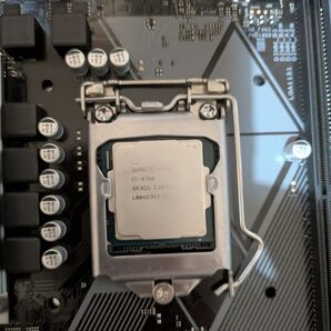 Intel Core i7-8700 + ASUS h370A マザーボード
