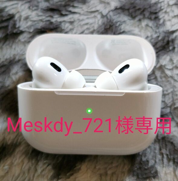 アップル AirPods A2700第2世代ワイヤレスイヤホン 別売りケース付き
