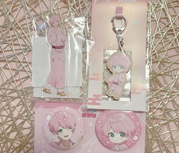最終値下げ てるとくん 夏祭り キーホルダー 缶バッジ アクスタ