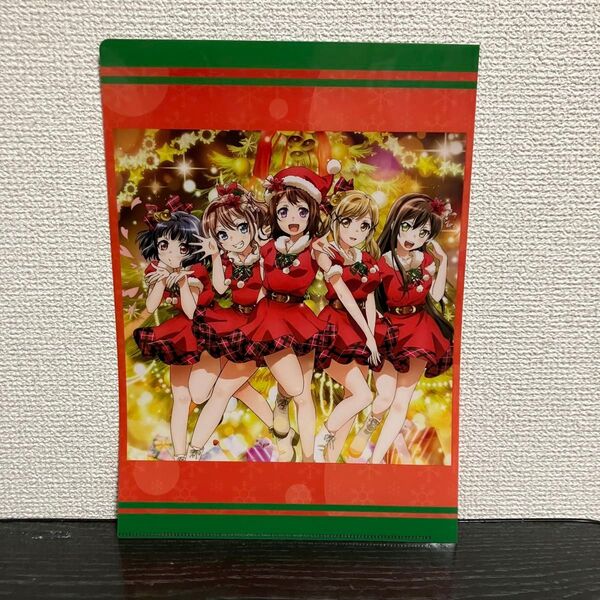 バンドリ! ガールズバンドパーティ クリスマス A4クリアファイル