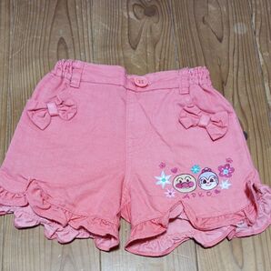 アンパンマン 子供用ショートパンツ ピンク90cm