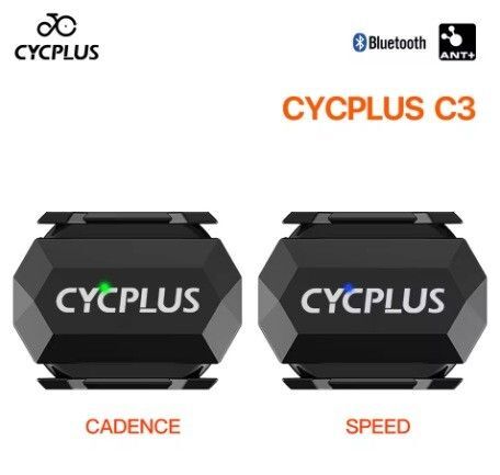 新品・未使用 CYCPLUS C3 ケイデンスセンサー&スピードセンサーANT+Bluetooth4.0対応 2個SET 防水