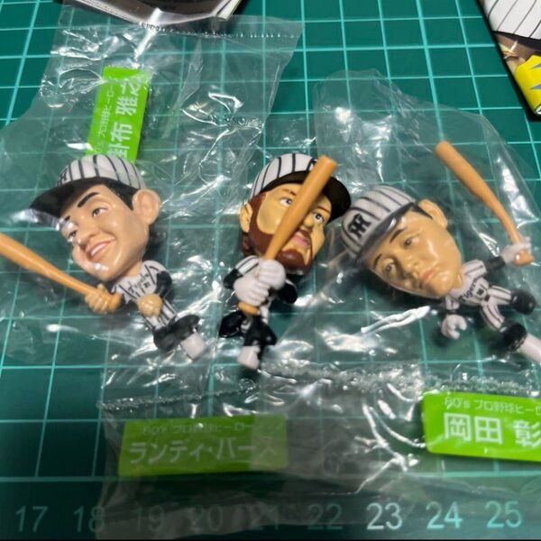 80's プロ野球ヒーローズ 阪神タイガース バース 掛布 岡田 フィギュア