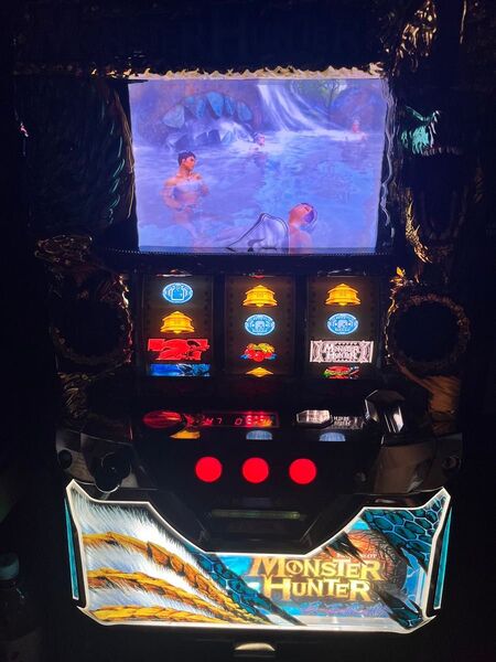 パチスロ モンスターハンター月下雷鳴 エンターライズ パチスロ実機