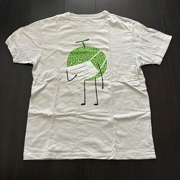 グラニフ DesignTシャツ マスクメロン Mサイズ 半袖Tシャツ