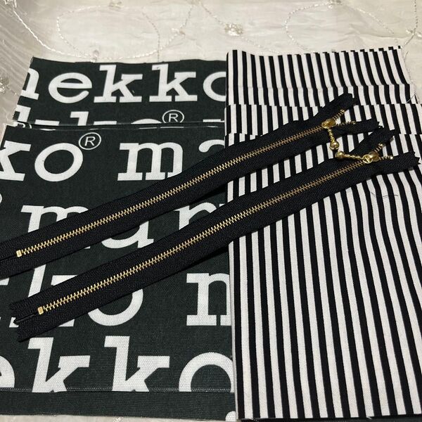 ハンドメイド 前ファスナー付きショルダーバッグ
