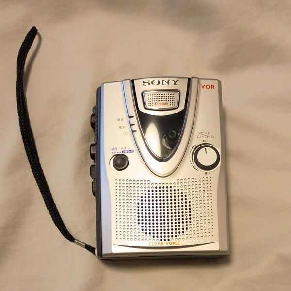 SONY カセットコーダー TCM-400(ジャンク品、説明書、クリーニングテープ付)
