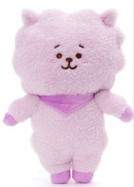 【完売品 貴重 限定 パープル 】 BT21 パープル マスコット RJ BTS ジン JIN ぬいぐるみ bts