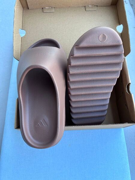 YEEZY SLIDE "FLAX" イージー スライド フラックス サンダル ブラウン系 27cm新品未使用