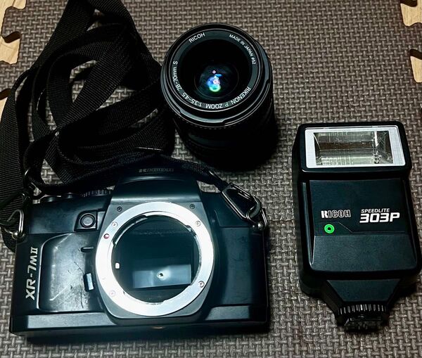 RICOH リコー XR-7M II 35mmフォーカルプレンシャッター 一眼レフ セット ジャンク