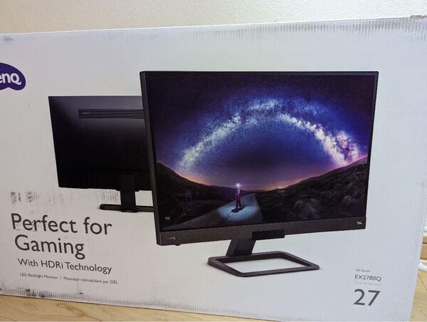 BenQ EX2780Q WQHD 144Hz ipsモニター 27インチ