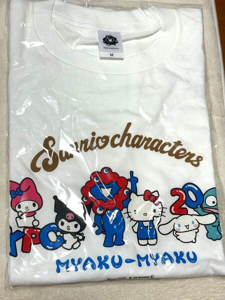サンリオ ミャクミャク 万博 コラボTシャツ Mサイズ