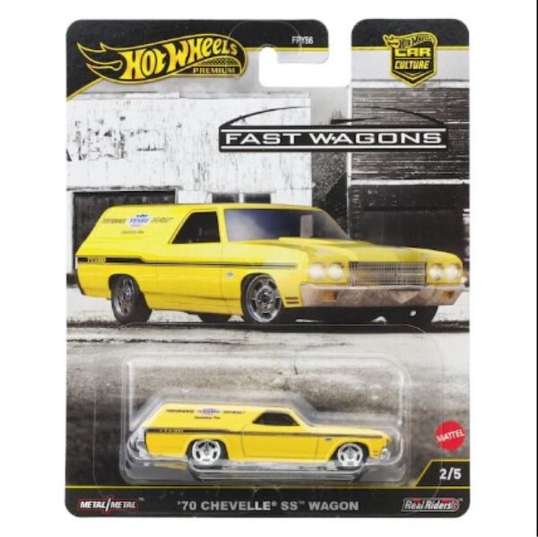 【10台】ホットウィール カーカルチャー ファスト ワゴン ’70 シェベル SS ワゴン Hot Wheels JBK67
