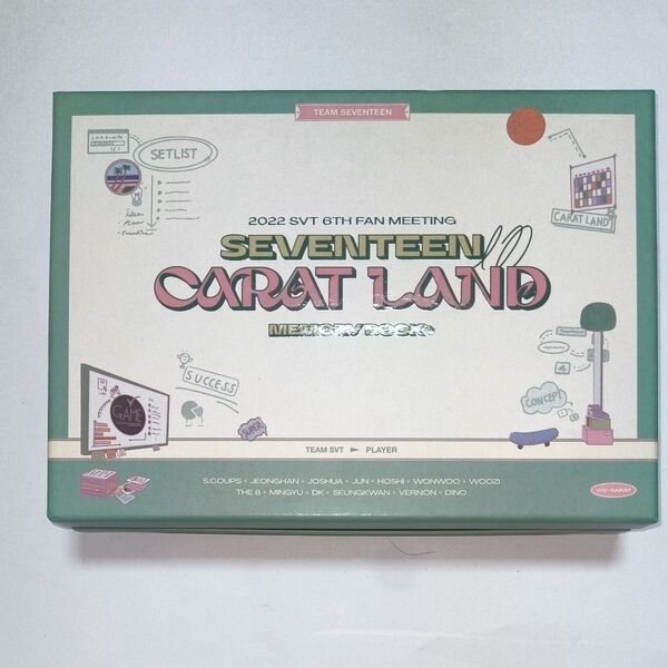 2022 SVT 6TH FAN MEETING <SEVENTEEN in CARAT LAND> DVD