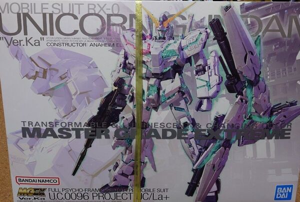 MGEX ユニコーンガンダム Ver.Ka 1/100 機動戦士ガンダムUC バンダイ MG プラモデル 未組立