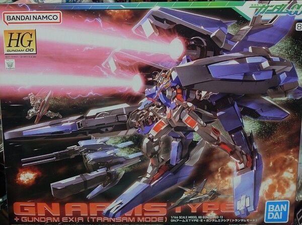 HG GNアームズTYPE-E ガンダムエクシア トランザムモード バンダイ 機動戦士ガンダム00 未組立 GNアームズ ガンプラ