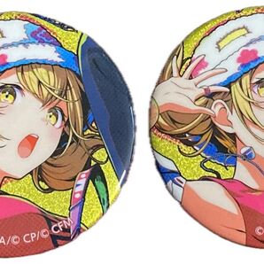プロジェクトセカイ カラフルステージ! グリッター缶バッジ イベントイラストコレクション vol.40 A 小豆沢こはね2個セット