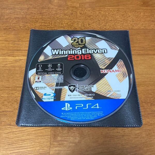 ※ディスクのみ PS4 ウイニングイレブン2016