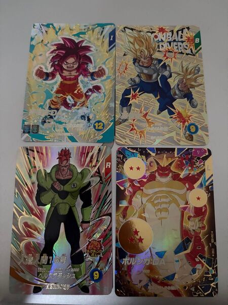 ドラゴンボール スーパーダイバーズ ex4-003 ex4-004 ex4-005 ex4-006 パラレル
