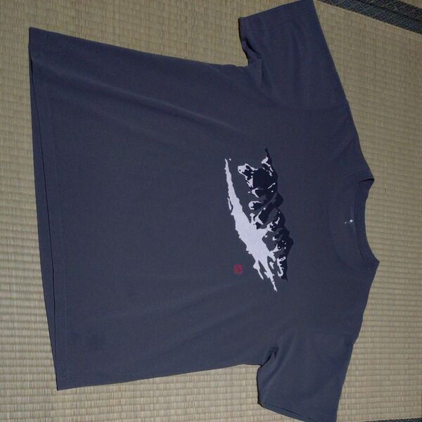 mont-bell Tシャツ グレー Lサイズ プリント