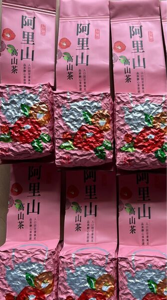 台湾茶 阿里山金萱烏龍茶150gx6