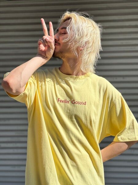 藤井風★グッズ3点セット★Tシャツ男女兼用Lサイズ+タオル+藤井 風(ふう)しあわせベジカレー★完売品