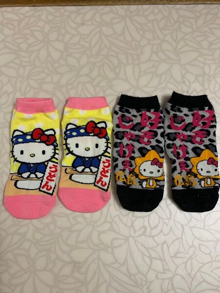 キティちゃんご当地靴下 香川・広島(レディース22〜24)