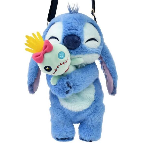 スティッチ&スクランプ マルチポシェット Disney Stitch ディズニーストア 即完売品
