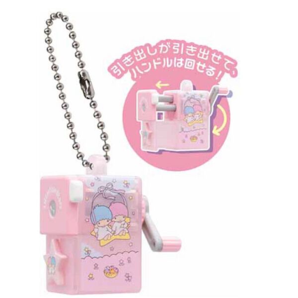サンリオキャラクターズ レトロミニチュアチャーム2 キキララ リトルツインスターズ 鉛筆削り