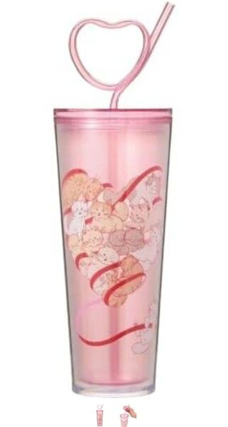 Starbucks バレンタイン2025コールドカップタンブラー710ml 未使用