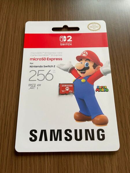 SAMSUNG microSD Express 256GB for Nintendo Switch 2 サムスン SDカード