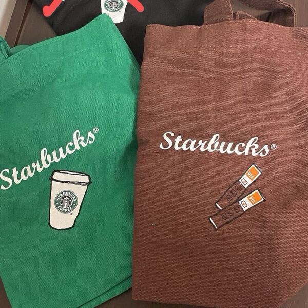 スターバックス福袋 トートバッグ2色セット