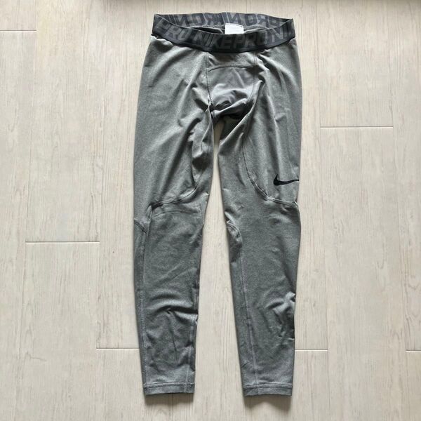 NIKE プロ コンプレッションタイツ グレー ナイキ M