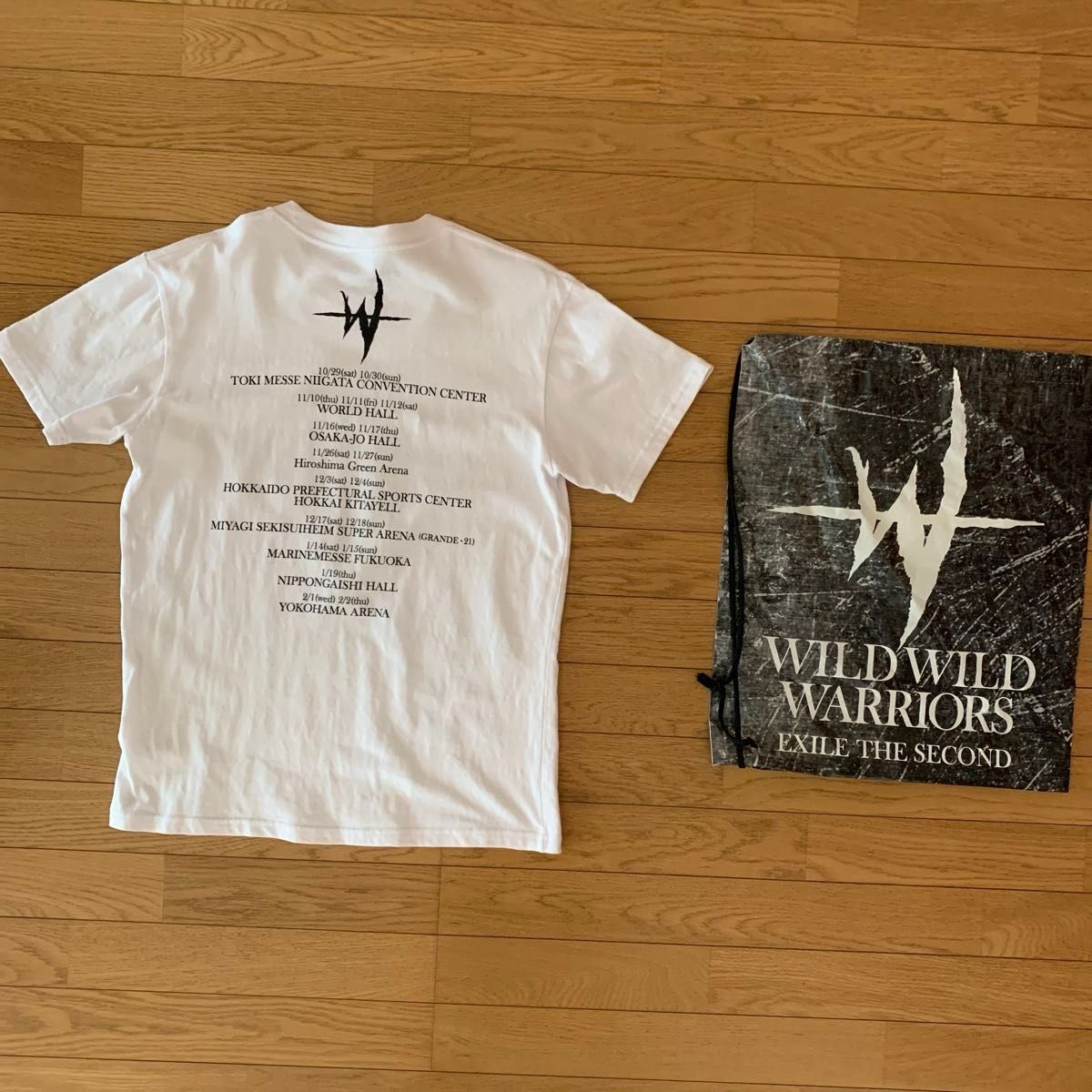 EXILE半袖Tシャツ&ビニールバック