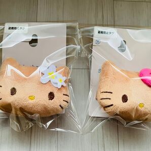 ハローキティ ぬいぐるみ マスコット ヘアピン2個セット 新品未開封